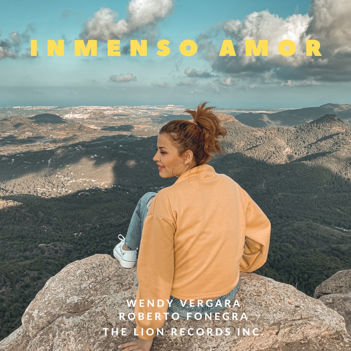 Inmenso Amor - Single by Wendy Vergara album cover