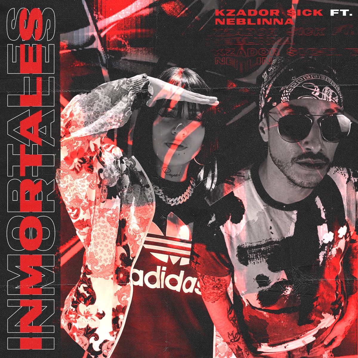 Inmortales (feat. Neblinna) - Single by Kzador album cover