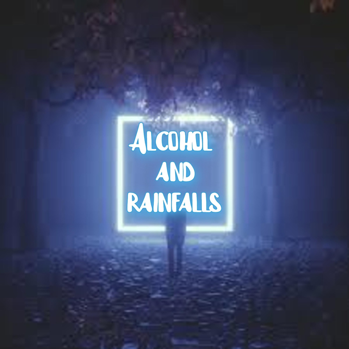 ALCOHOL and RAINFALLS (feat. Tvbuu) - Single by Sinny album cover