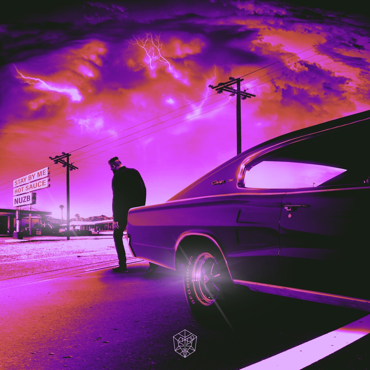 Stay by Me & Hot Sauce - EP by NUZB album cover