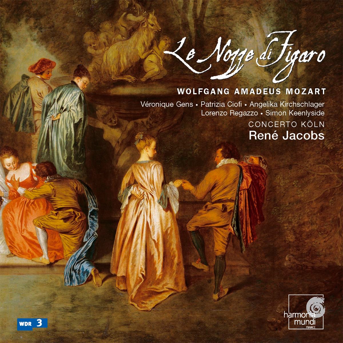 Mozart: Le nozze di Figaro by Collegium Vocale Gent, Concerto Köln & René Jacobs album cover