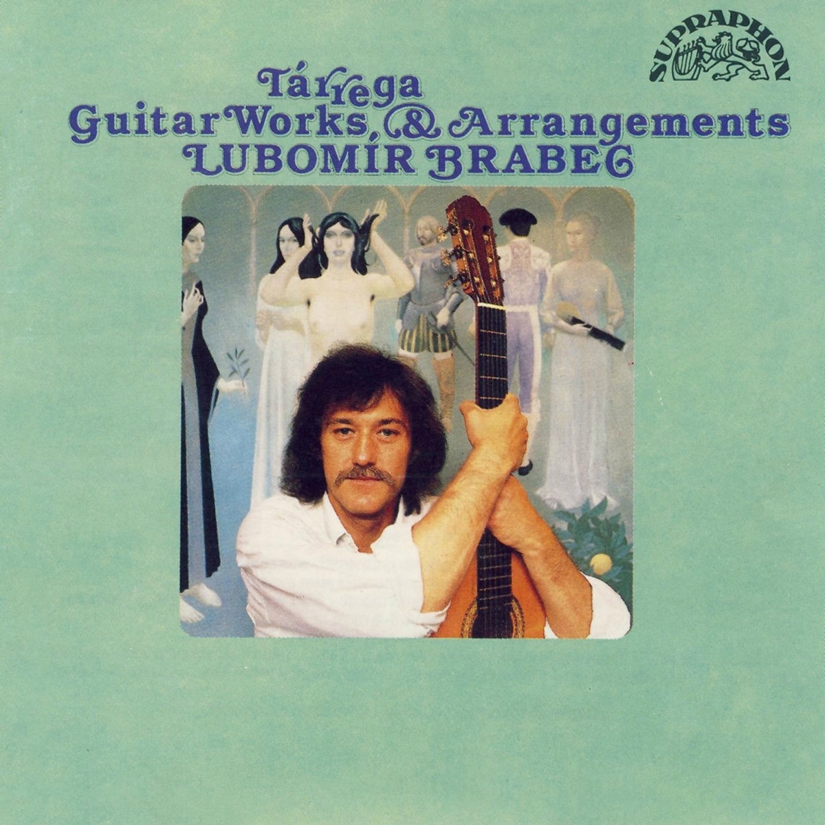 Tárrega: Guitar Works and Arrangements by Lubomír Brabec album cover