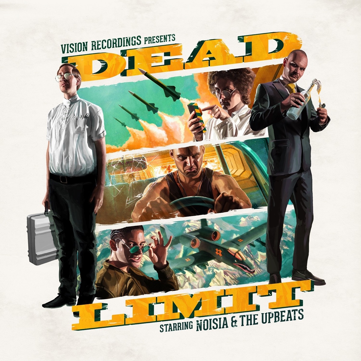 Dead Limit - EP by Noisia & The Upbeats album cover