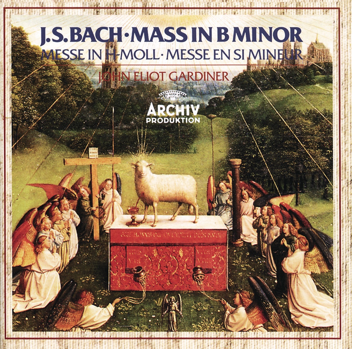 Bach: Mass in B Minor, BWV 232 by English Baroque Soloists, Monteverdi Choir & John Eliot Gardiner album cover