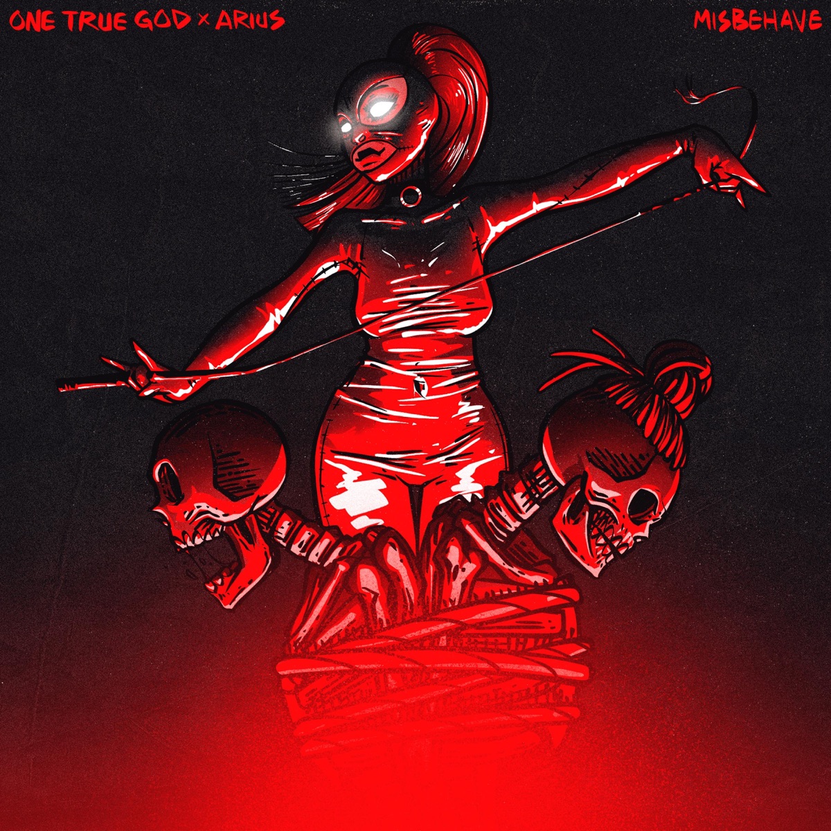 Misbehave - Single by One True God & ARIUS album cover