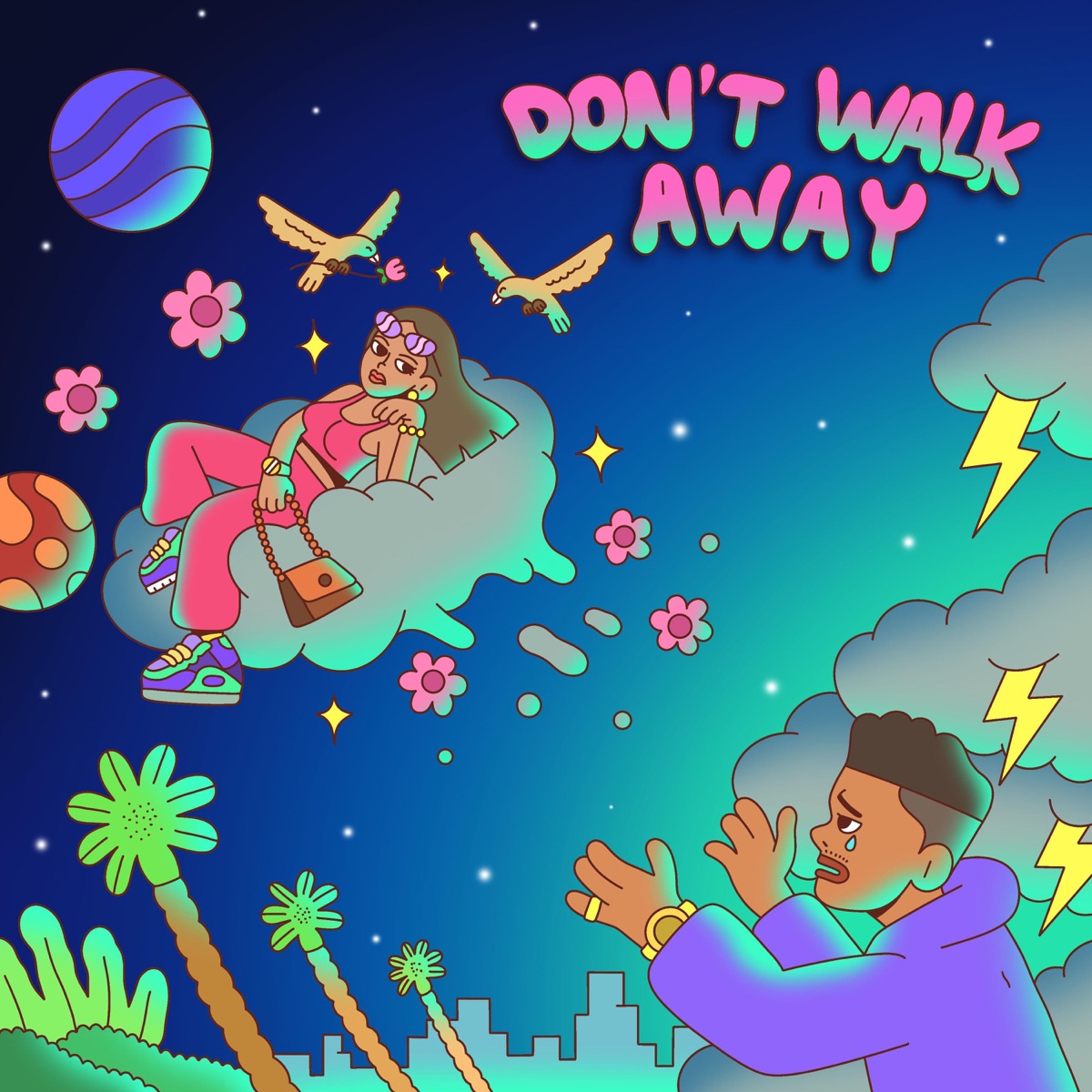 Don't Walk Away (Instrumental) [Instrumental] - Single by Los from the Bx album cover