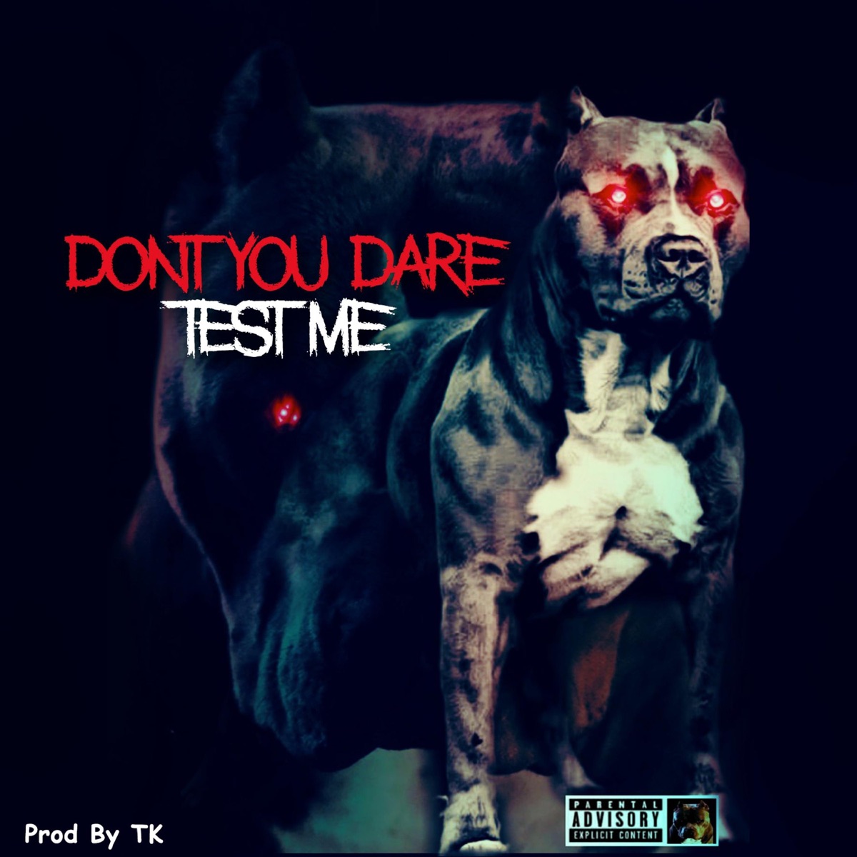 Don't You Dare Test Me - Single by Tmak album cover