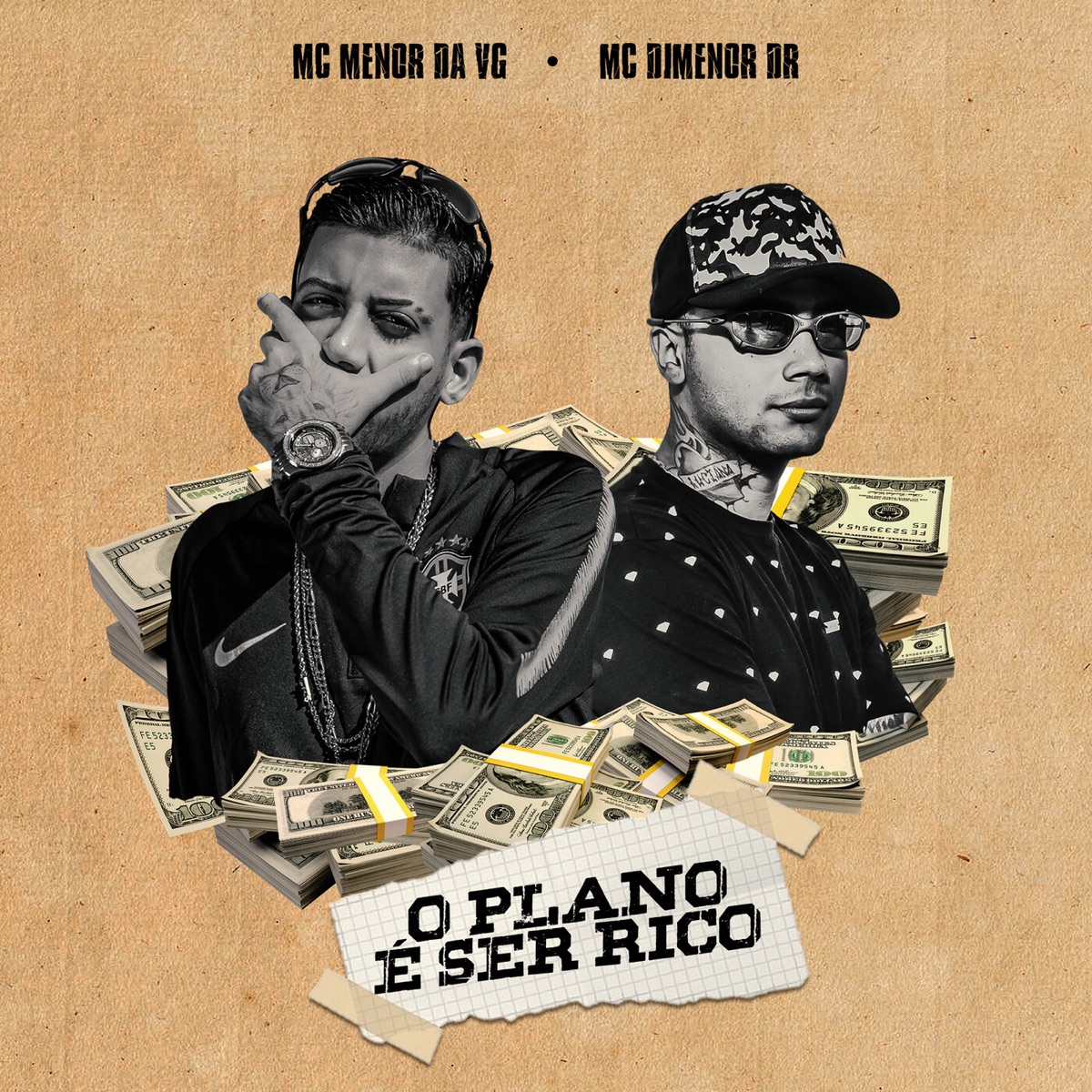 O Plano É Ser Rico - Single by Mc Dimenor Dr & MC Menor da VG album cover