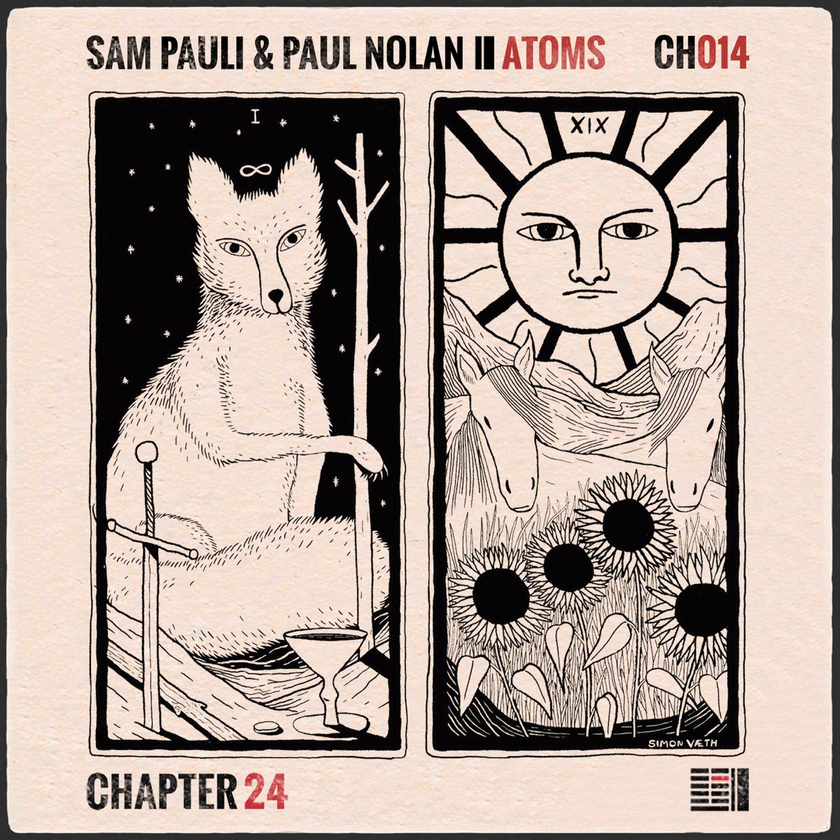 Atoms by Paul James Nolan & Sam Pauli album cover
