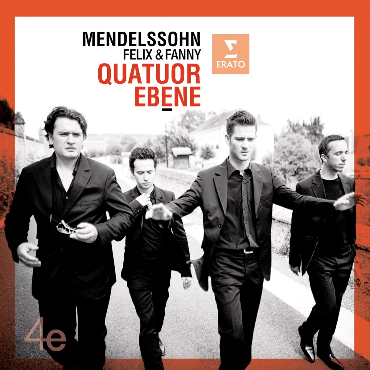Mendelssohn, Felix & Fanny: String Quartets by Quatuor Ébène album cover