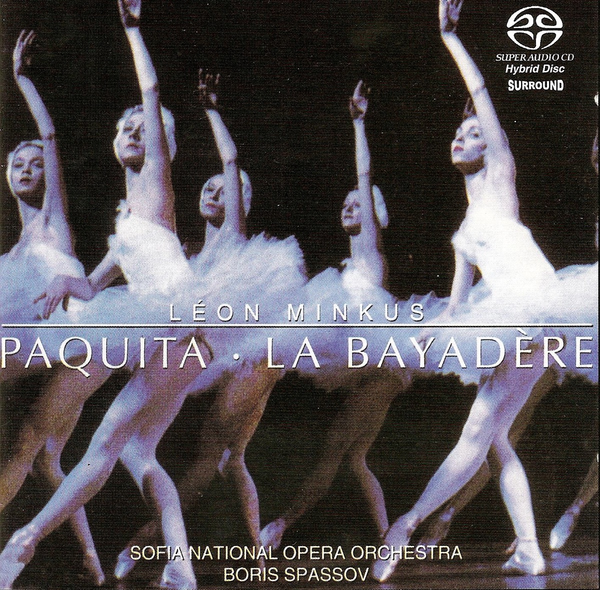 Minkus: La Bayadere & Paquita by Sofia National Opera Orchestra & Boris Spassov album cover