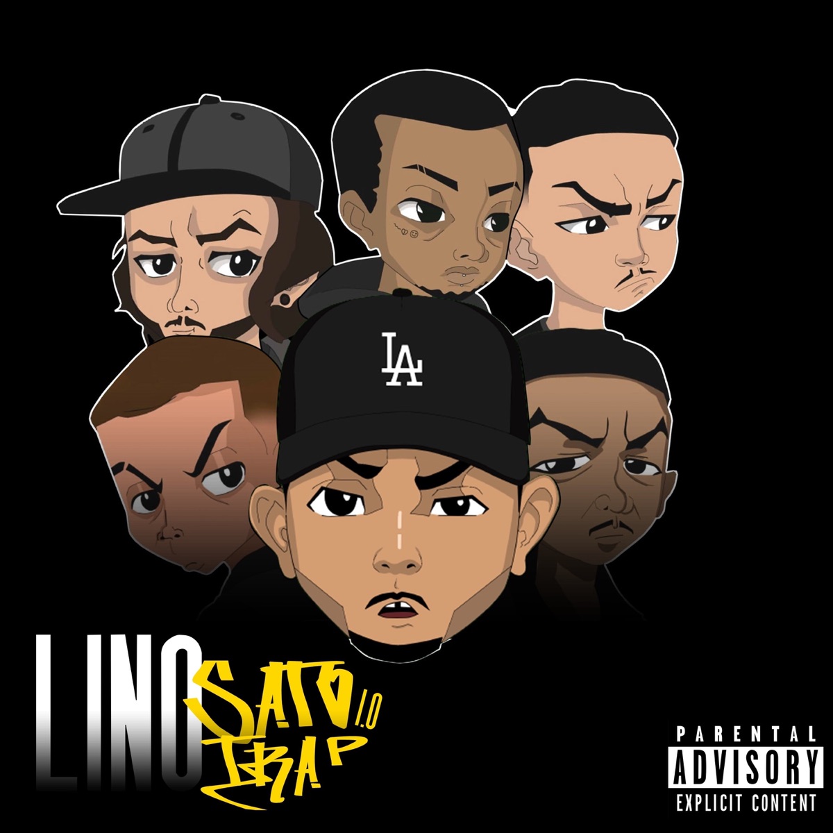 Satotrap 1.0 (feat. MC Raizin da ZN, Blank Ld, Christian SD, MC Wr da ZS & Young BRN) - Single by Lil Lino album cover