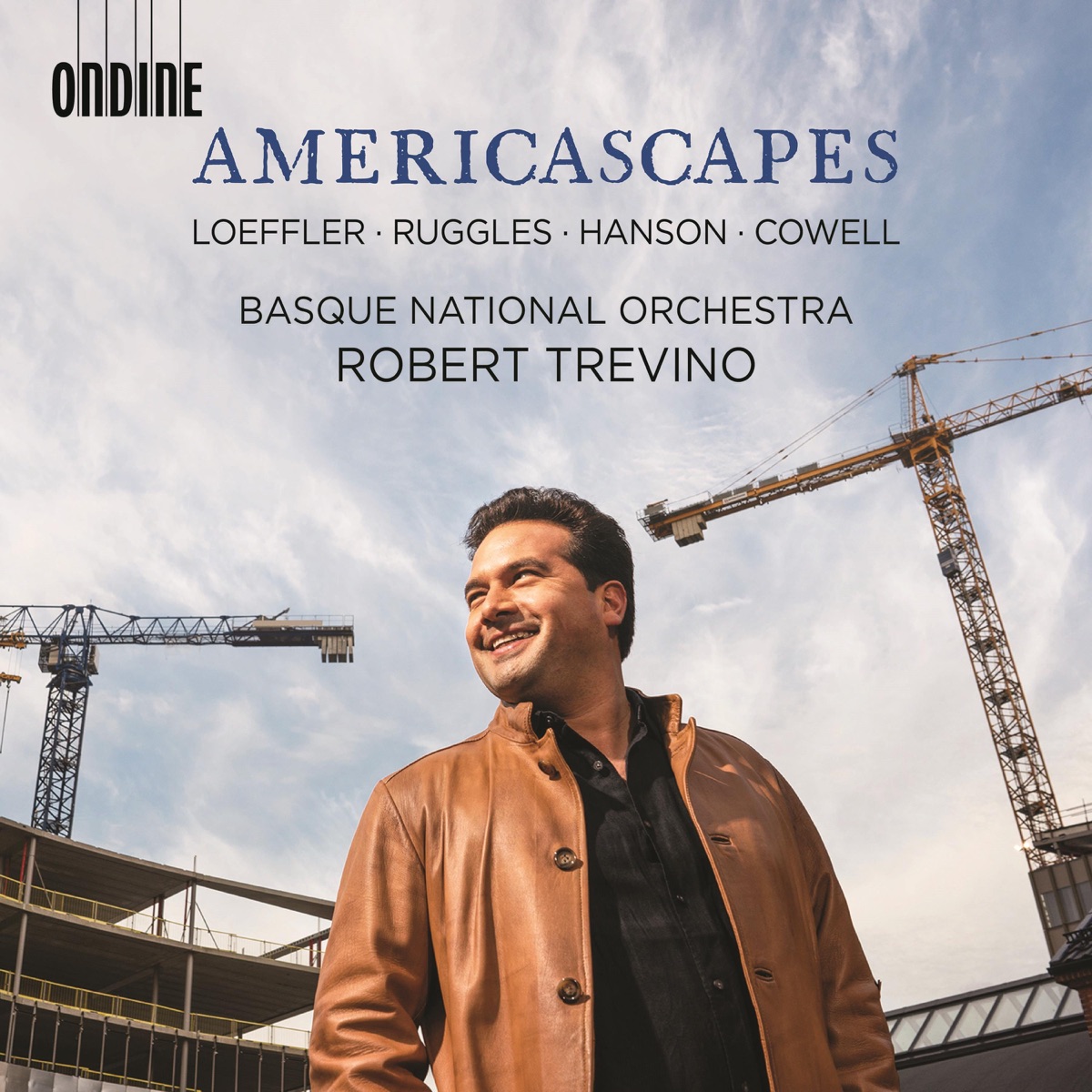 Americascapes by Basque National Orchestra & Robert Trevino album cover