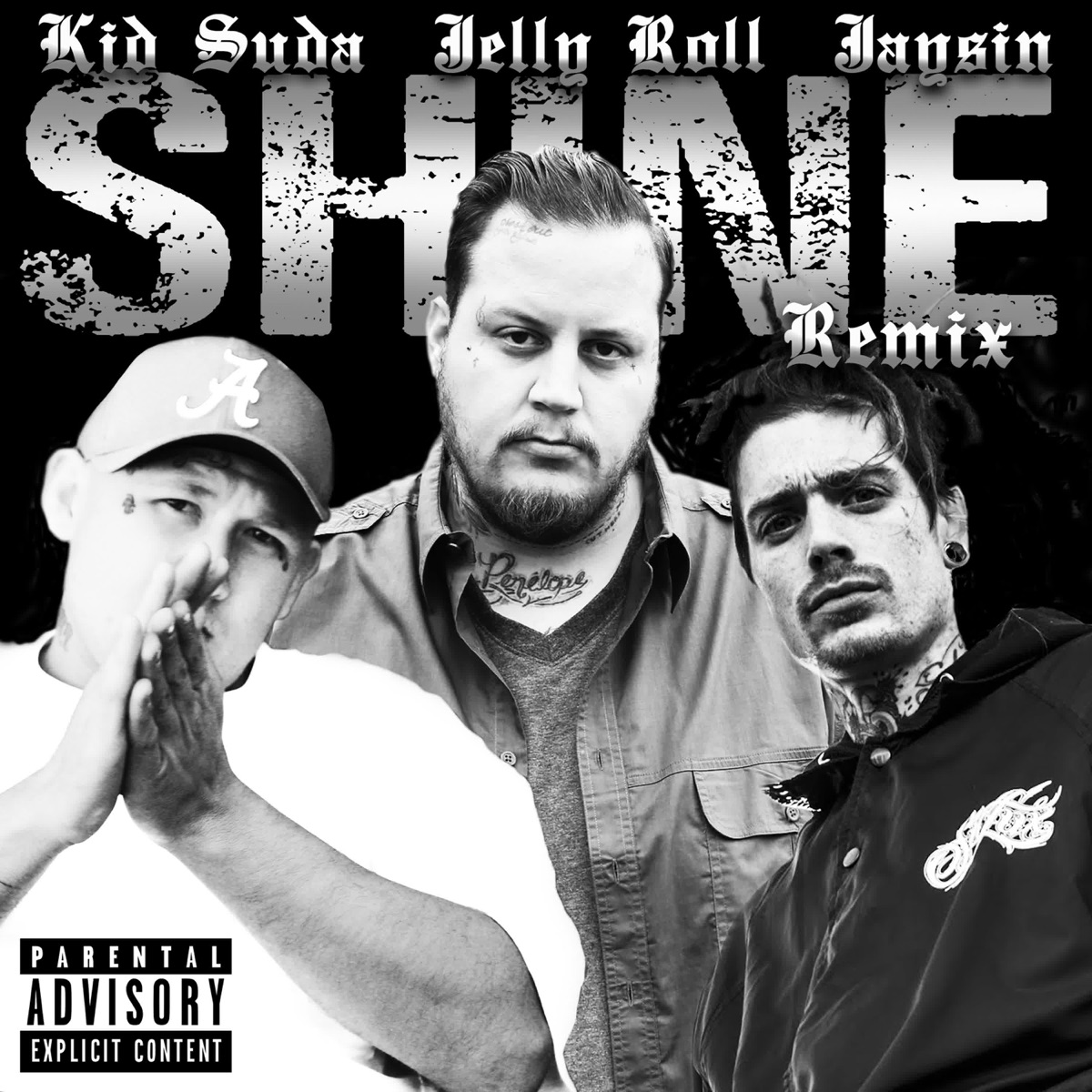 Shine (feat. Jelly Roll & Jaysin) - Single [Remix] - Single by Kid Suda album cover