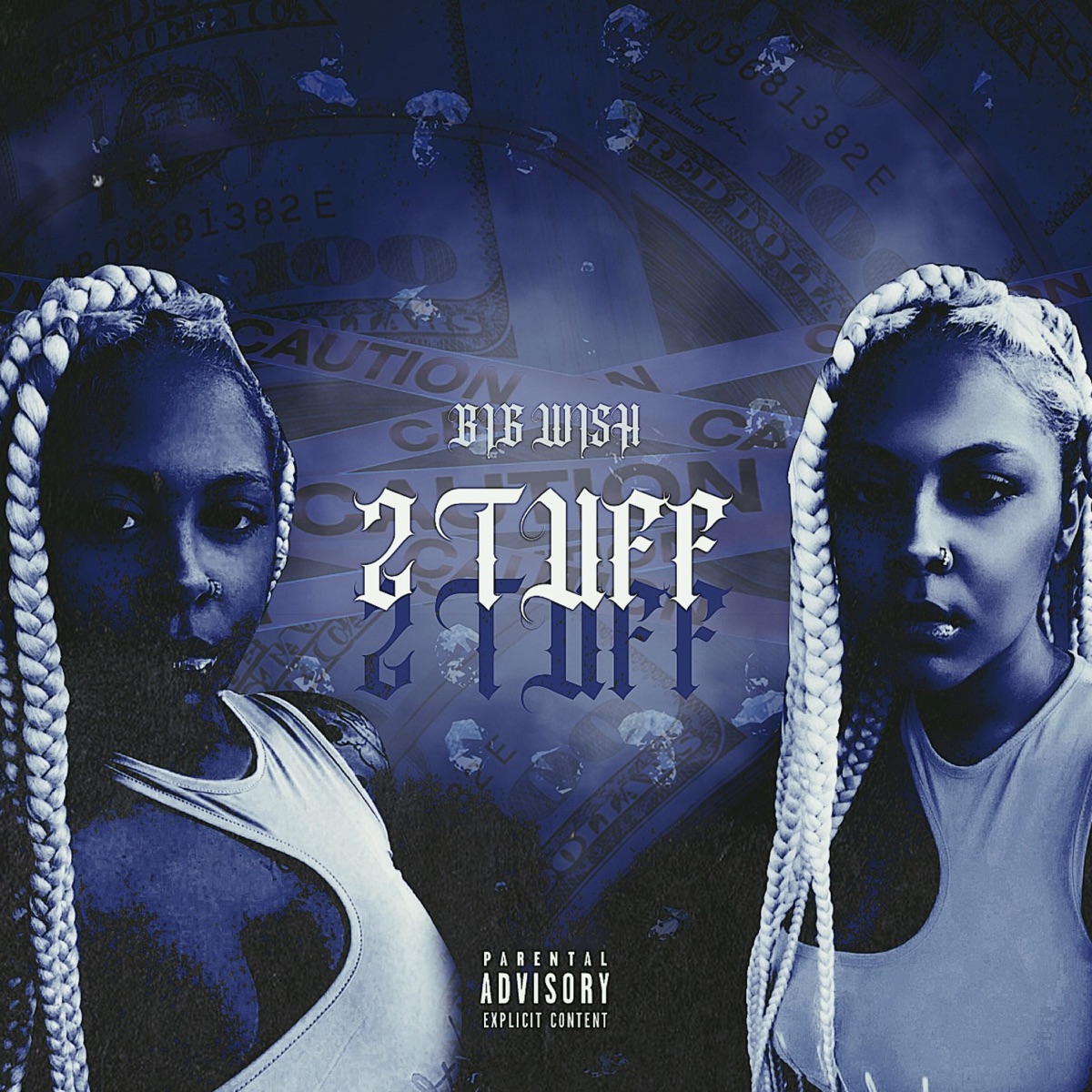 2 Tuff - Single by Intuwiish album cover