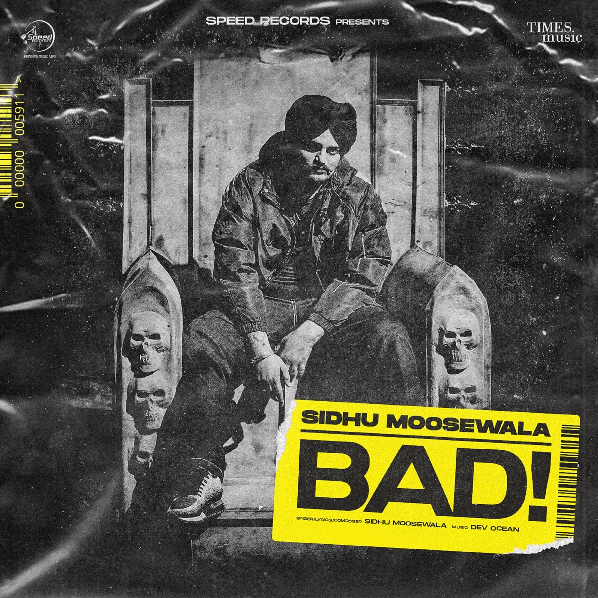 Bad - Single by Sidhu Moose Wala album cover