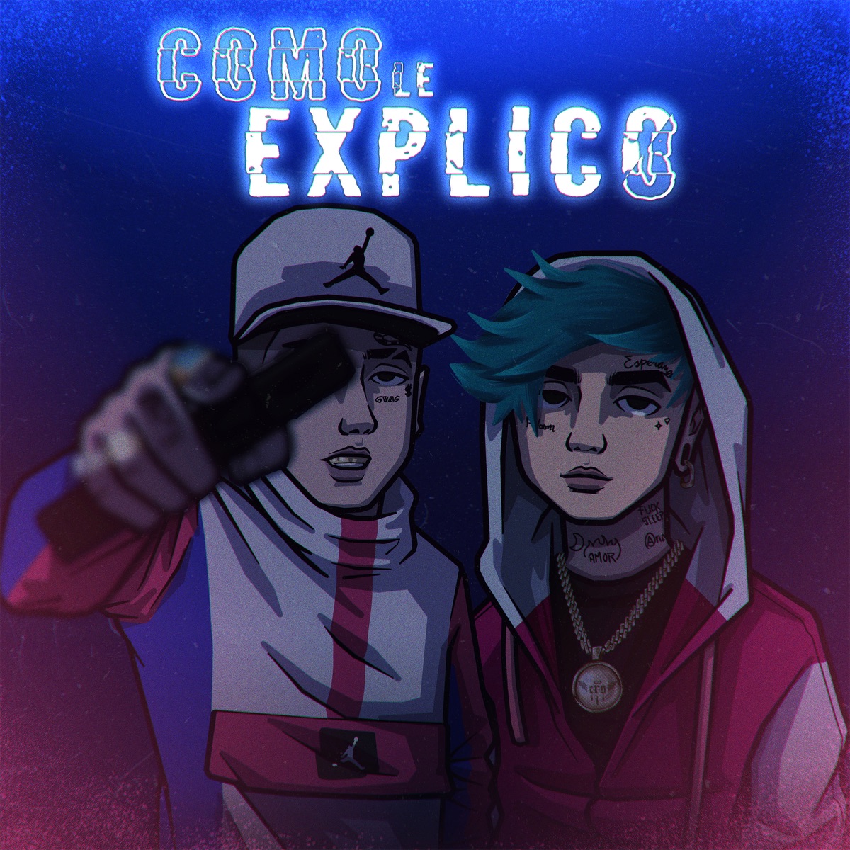 Cómo Le Explico - Single by Zaramay, C.R.O & LOWLIGHT album cover