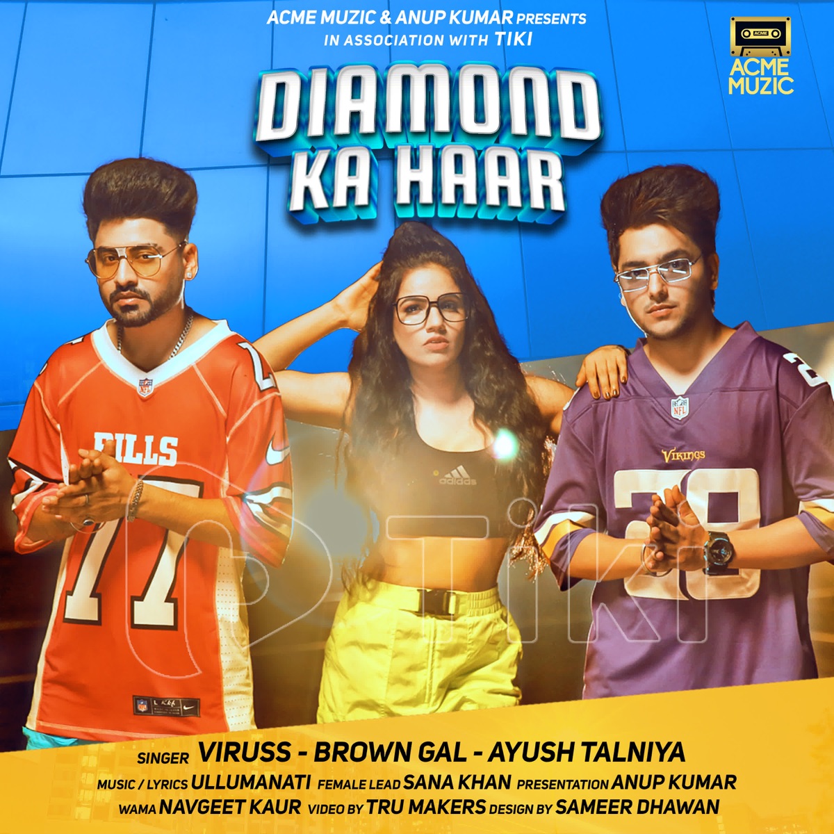 Diamond Ka Haar - Single by Viruss, Ayush Talniya & Brown Gal album cover