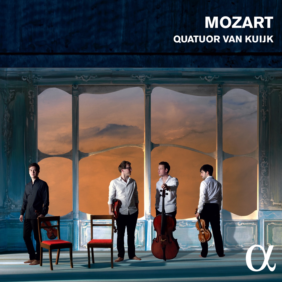 Mozart by Quatuor Van Kuijk album cover