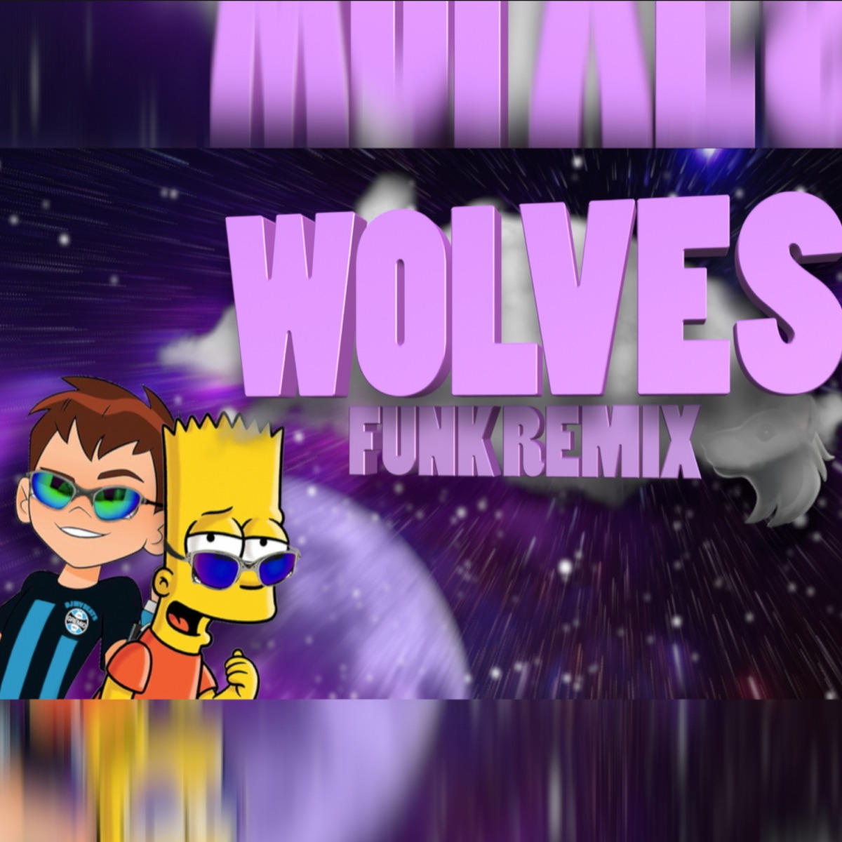 Beat Wolves (Funk Remix) [feat. Sr. Nescau] - Single by DJ MV Beats album cover