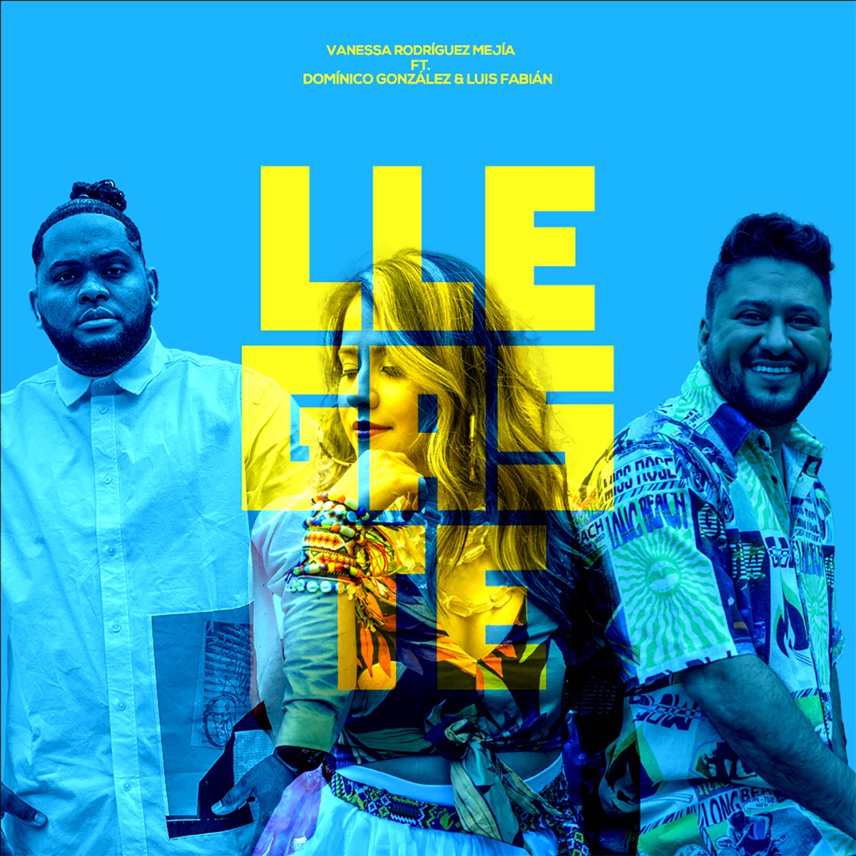 Llegaste (feat. DOMINICO GONZALEZ & Luis Fabian) - Single by Vanessa Rodríguez Mejía album cover