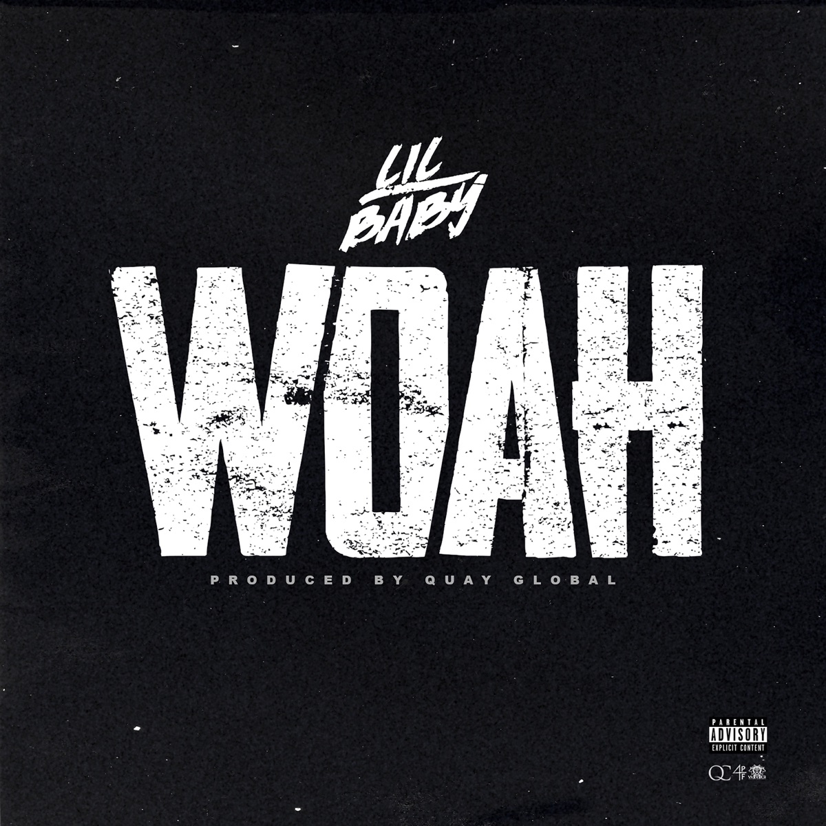 Woah - Single by Lil Baby album cover artwork