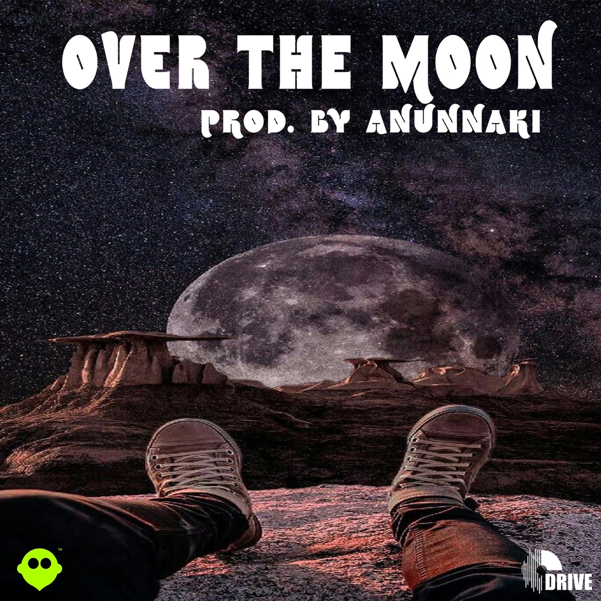Over the Moon (feat. Dopeboyghost & the Anunnaki) - Single by Joshua Kirubagaran album cover