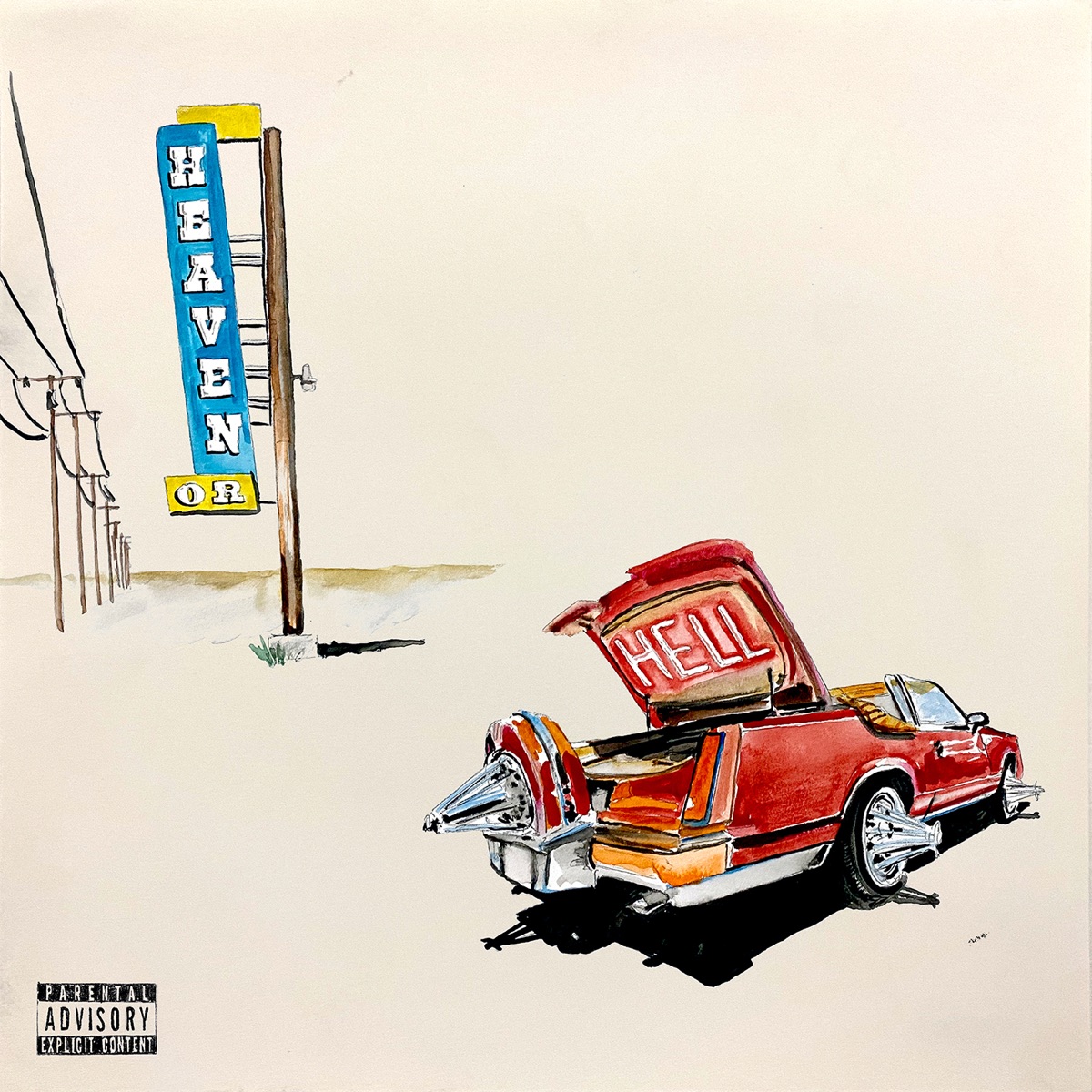 Heaven Or Hell by Don Toliver album cover