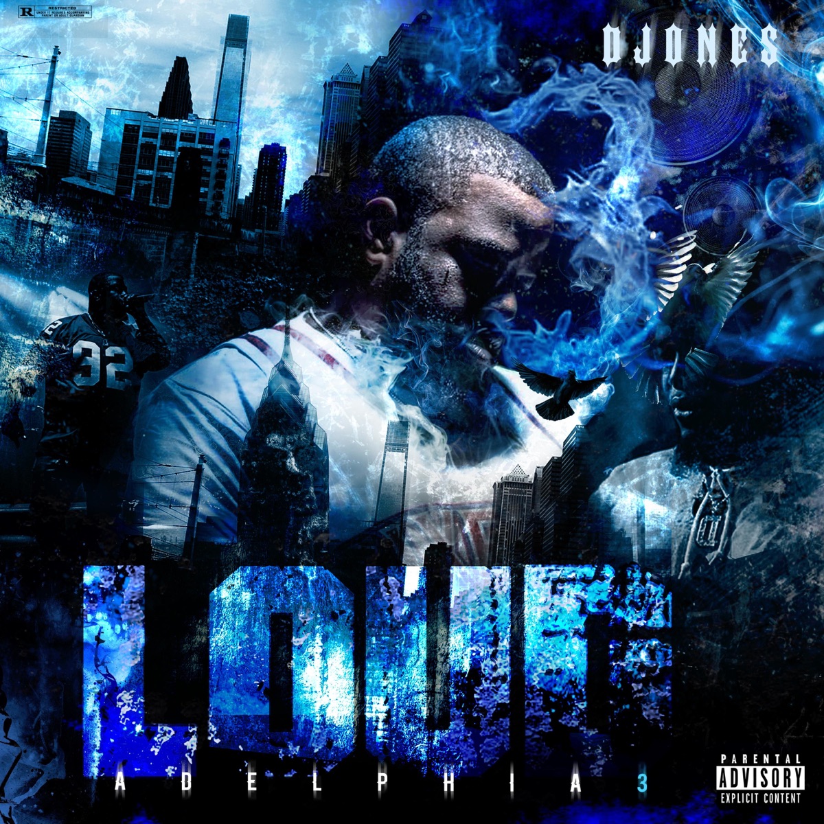 Loudadelphia 3 by D. Jones album cover
