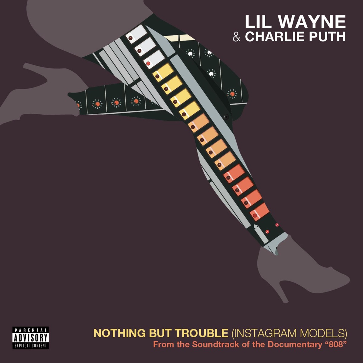 Nothing but Trouble (Instagram Models) [From 808: The Music] - Single by Lil Wayne & Charlie Puth album cover