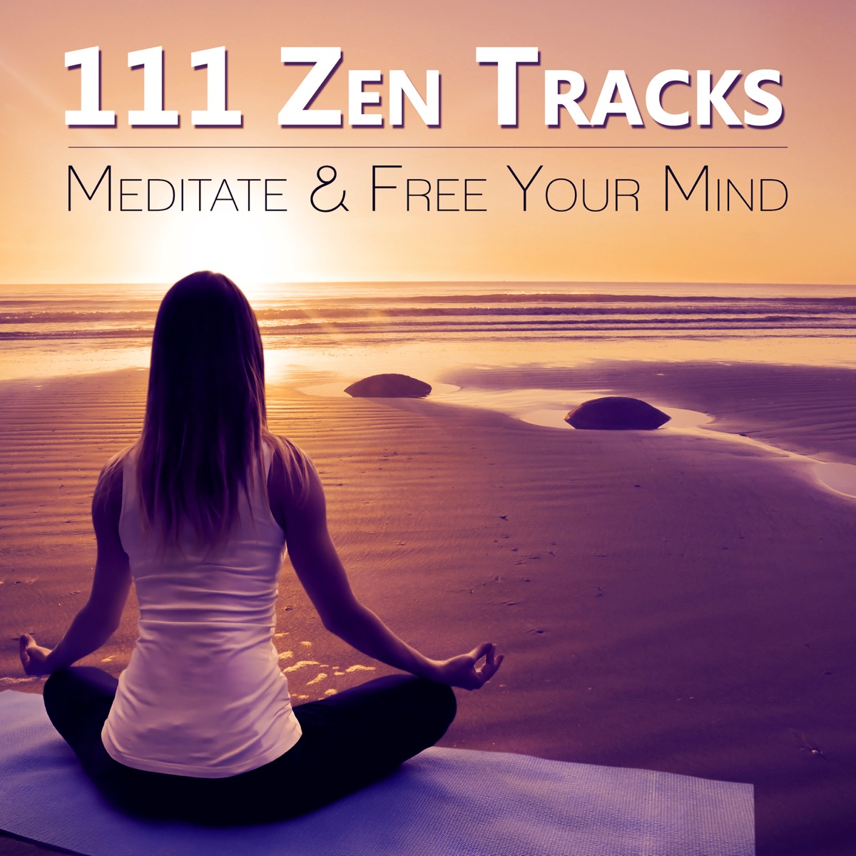 111 Zen Tracks: Meditate & Free Your Mind, Relaxing Sounds to Keep Calm, Music to Treatment of Insomnia and Anxiety by Zen Meditation Music Academy album cover