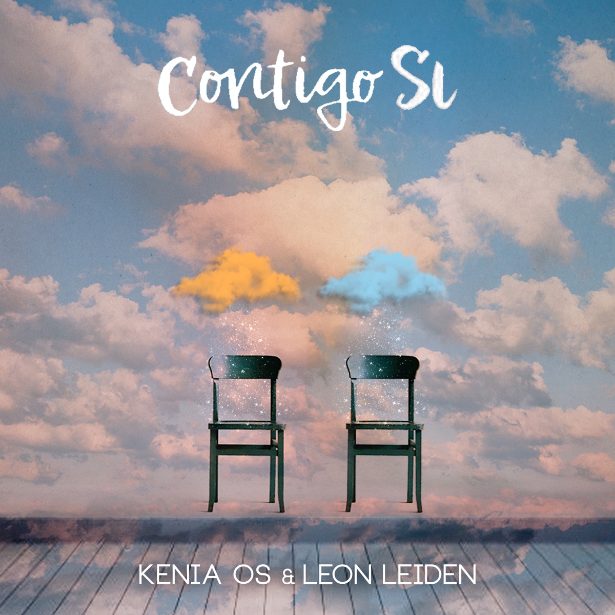 Contigo Si - Single by Kenia Os & Leon Leiden album cover