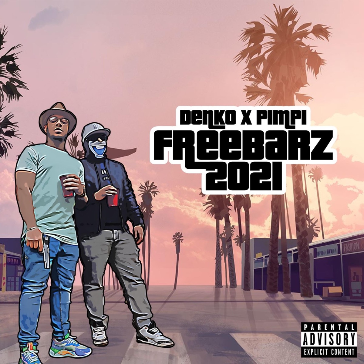 FreeBarz 2021 (feat. Pimpi) - Single by Denko album cover