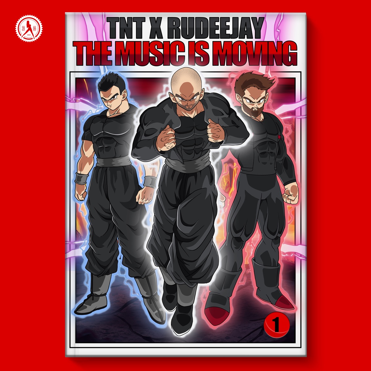 The Music Is Moving - Single by TNT & Rudeejay album cover