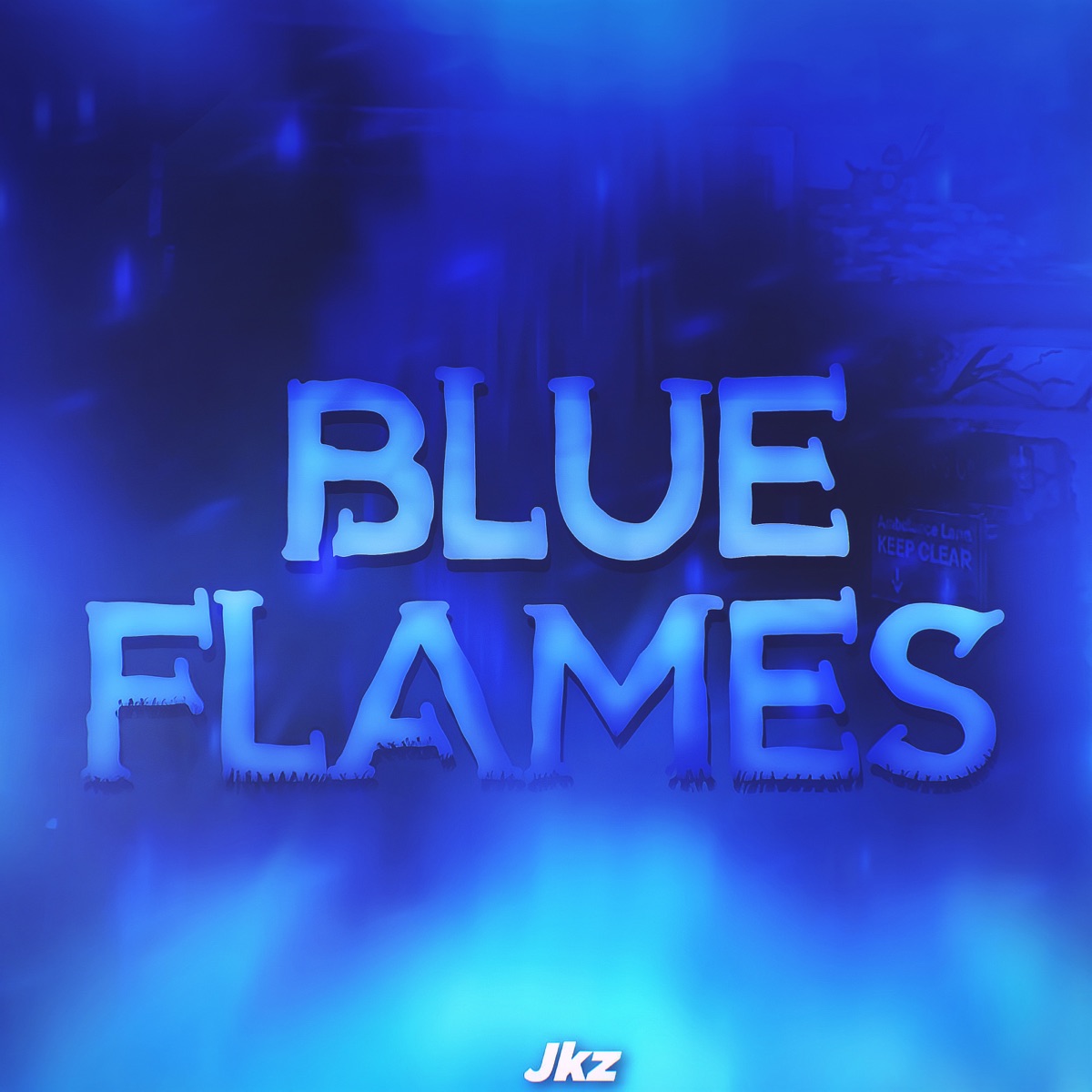 Blue Flames - Single by JKZ album cover