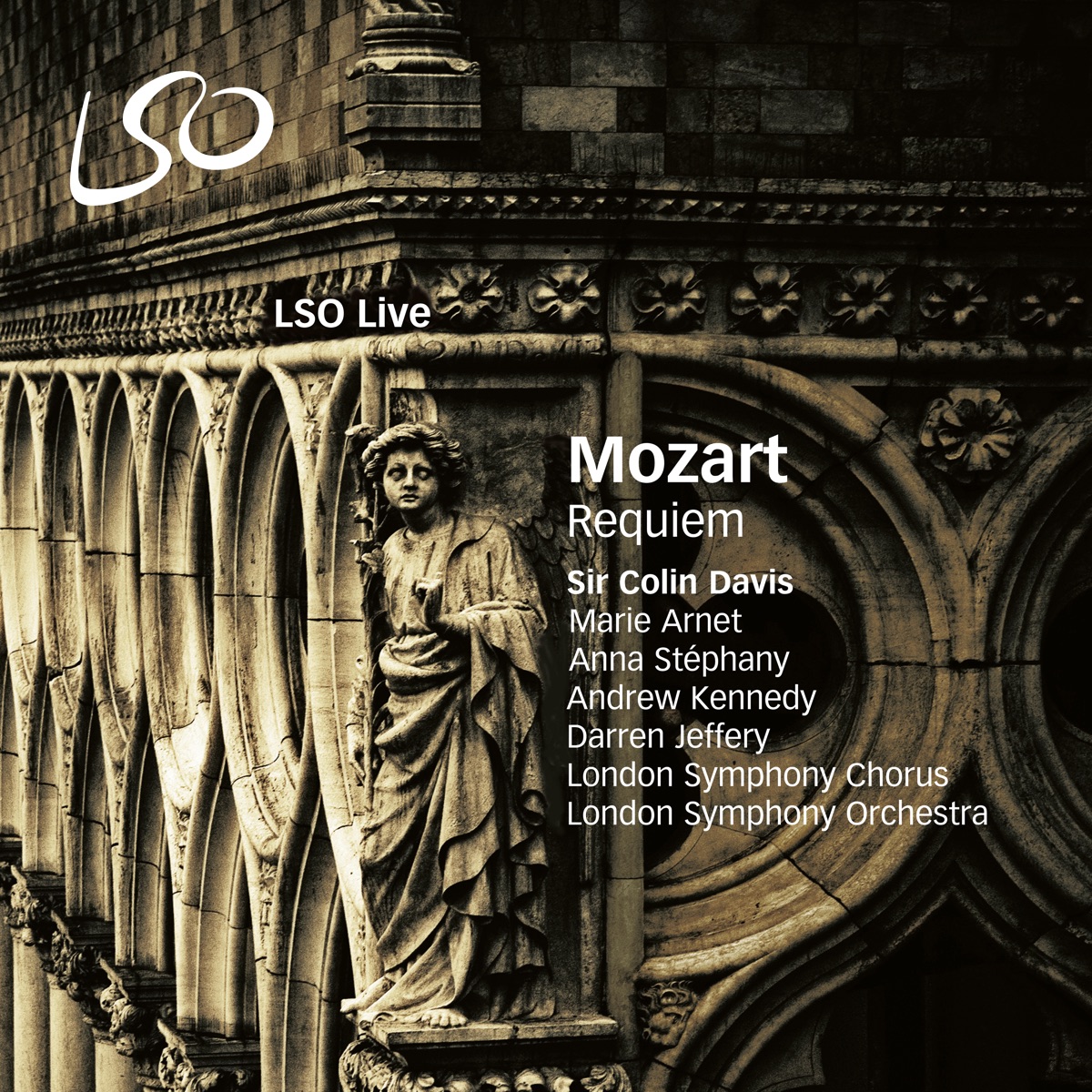 Mozart: Requiem by London Symphony Orchestra & Sir Colin Davis album cover