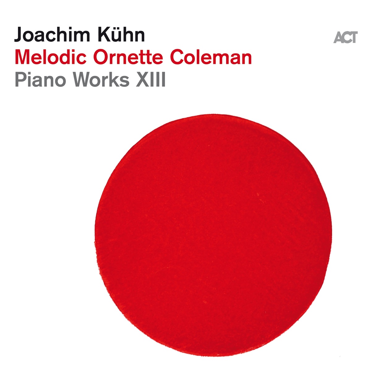 Melodic Ornette Coleman by Joachim Kühn album cover
