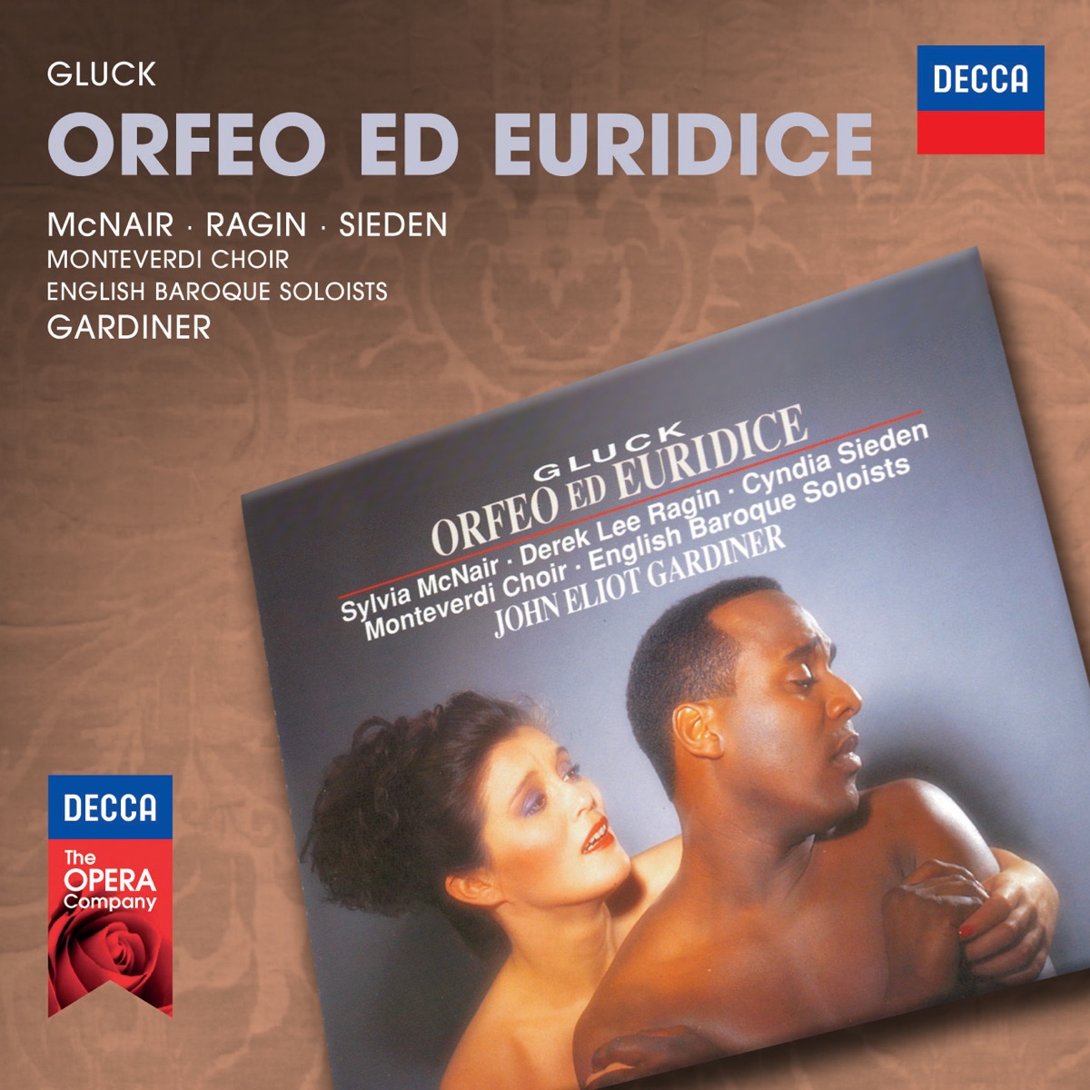 Gluck: Orfeo ed Euridice (Vienna Version, 1762 - Sung in Italian) by Sylvia McNair, Cyndia Sieden, Derek Lee Ragin, Monteverdi Choir, English Baroque Soloists & John Eliot Gardiner album cover