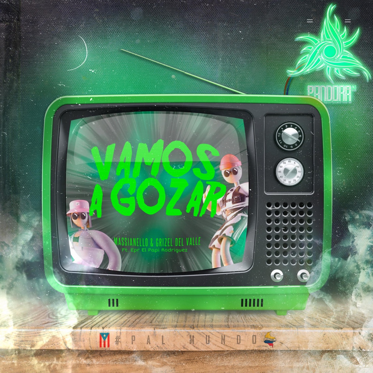 Vamos a Gozar - Single by Massianello, Grizel Del Valle & Epr El Papi Rodriguez album cover