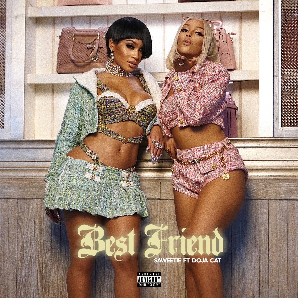 Best Friend (feat. Doja Cat) - Single by Saweetie album cover