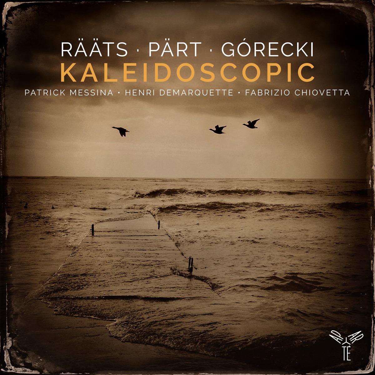 Rääts, Pärt, Gorecki: Kaleidoscopic by Henri Demarquette, Fabrizio Chiovetta & Patrick Messina album cover