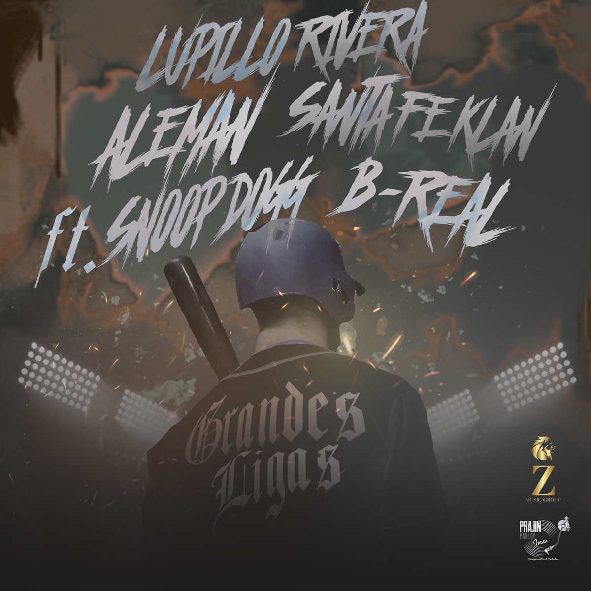 Grandes Ligas (feat. Snoop Dogg & B-Real) - Single by Lupillo Rivera, Alemán & Santa Fe Klan album cover
