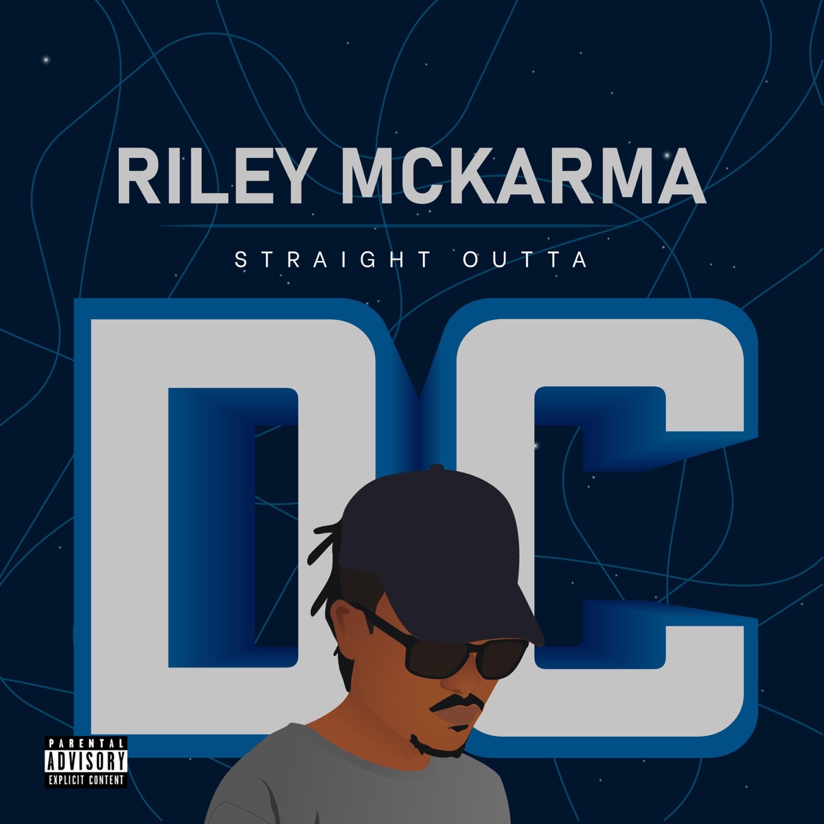 Straight Outta Dc - Single by Riley Mckarma album cover