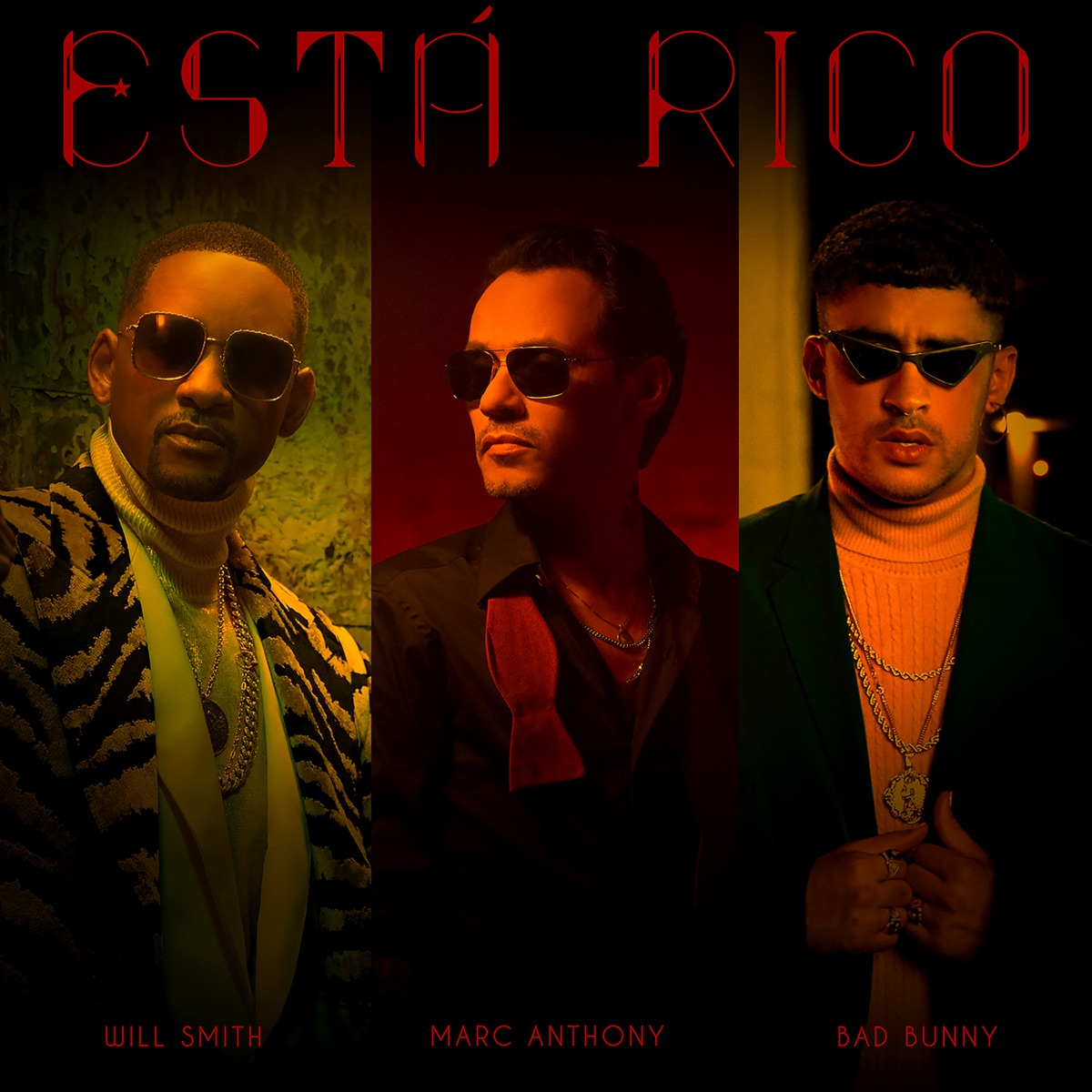 Está Rico - Single by Marc Anthony, Will Smith & Bad Bunny album cover artwork