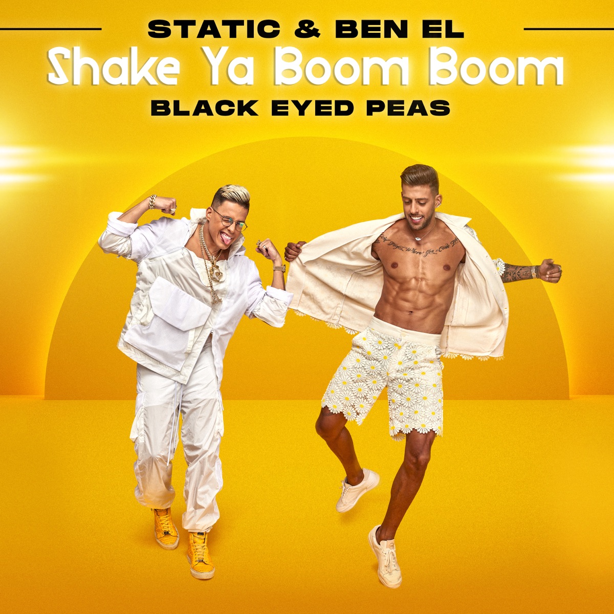 Shake Ya Boom Boom - Single by Static, BEN EL & Black Eyed Peas album cover