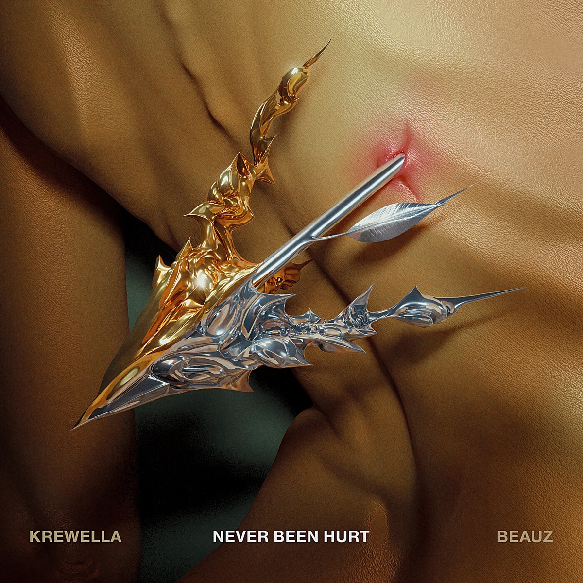 Never Been Hurt - Single by Krewella & BEAUZ album cover