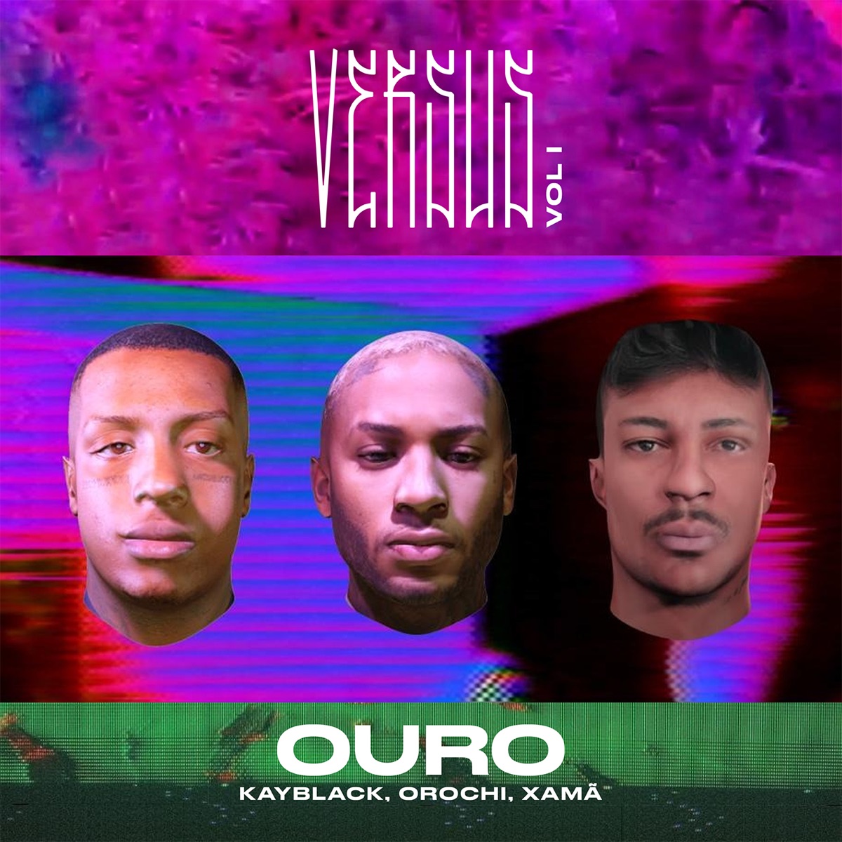 Ouro (Versus Vol. 1) [feat. Tropkillaz] - Single by Kayblack, Orochi & Xamã album cover