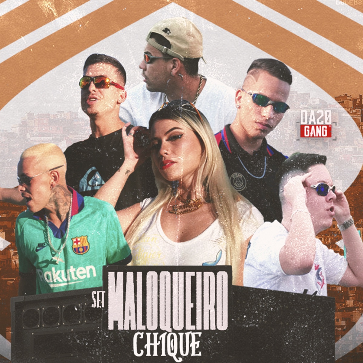 Set Maloqueiro Chique - Single by MC Del Piero, Mc Chagas & MC Monkey album cover