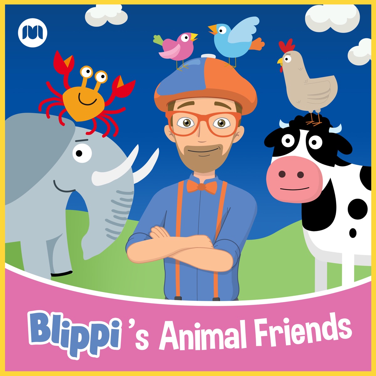 Blippi's Animal Friends by Blippi album cover