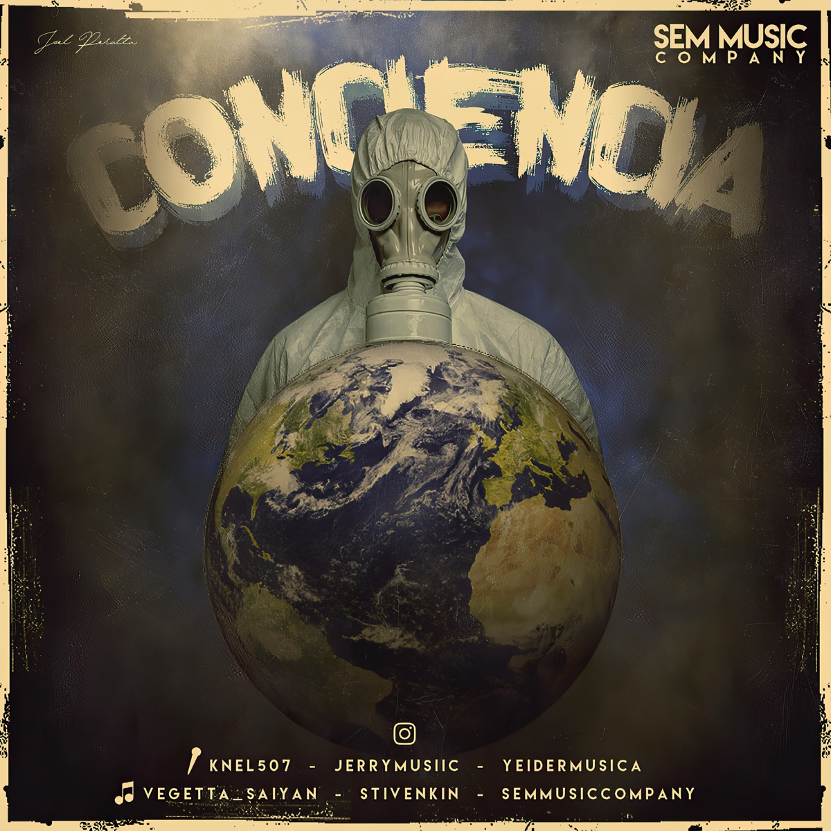 Conciencia (En Vivo) - Single by K-Nel Sandoval, El Yeider & Jerry Ri album cover